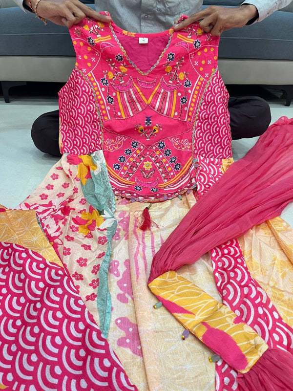 Premium Handwork Chinon Indo Western