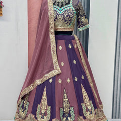 Heavy Embroidery Wedding Lehenga
