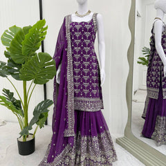 Premium Faux Georgette Indo Western