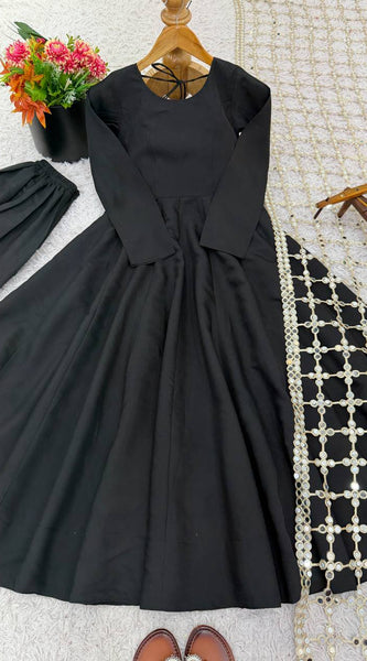 Heavy Flair Roman Silk Lehenga