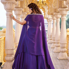 Moti & Sequence Work Lehenga
