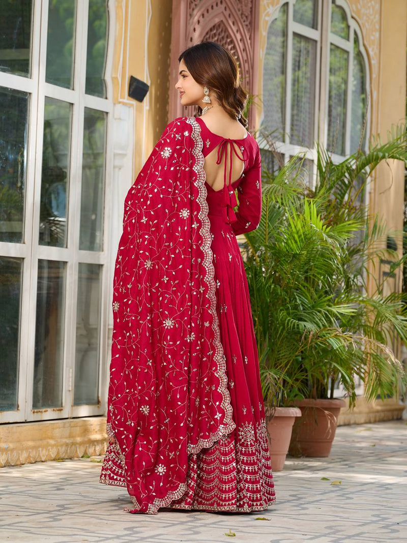 Adorable Vichitra Silk Lehenga