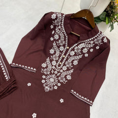 Special Trending Embroidery Work Co-Ord Sets