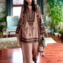 Beautiful Embroidery Work Co-ord Sets Paired