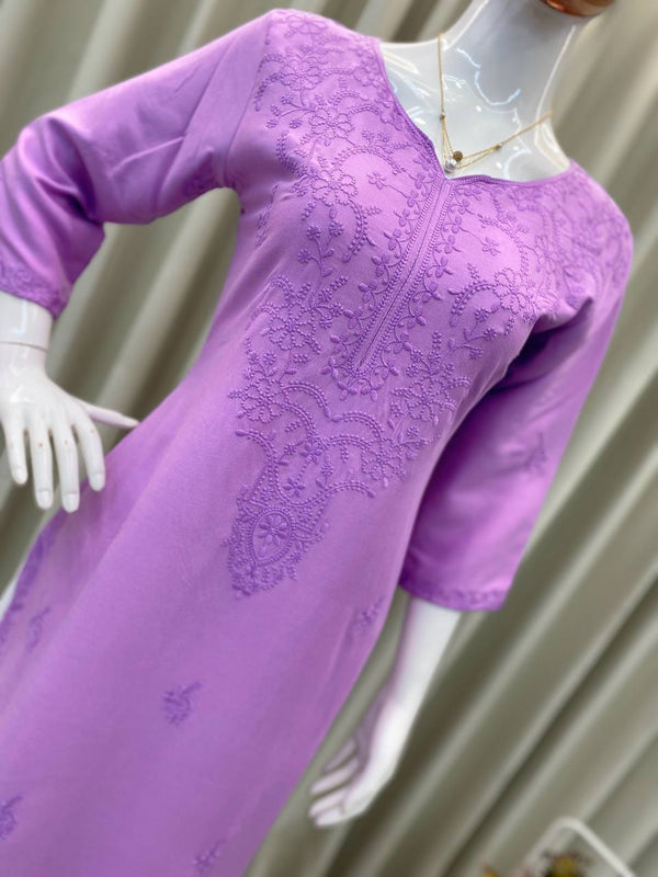 Embroidery Work Dresses with Top and Palazzo
