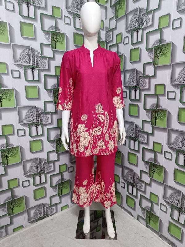 Printed Cotton Co-ord Sets