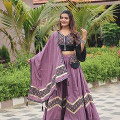 Ajrakh Cotton Lehenga