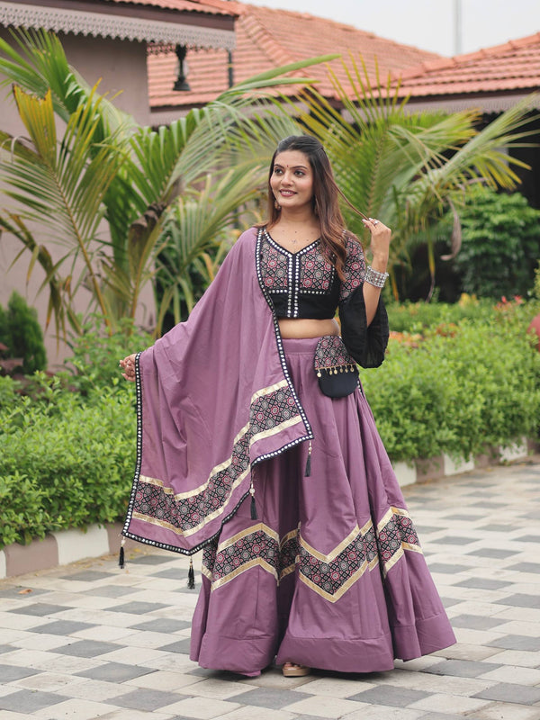 Ajrakh Cotton Lehenga