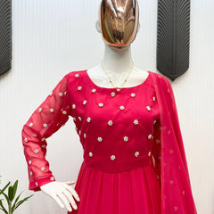 EXCLUSIVE 2-PIECE GOWN WITH DUPATTA