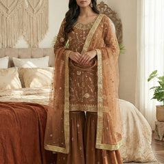 Zarkan Glam Sharara Indo Western