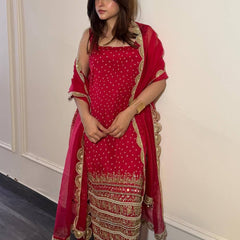 Pearl & Mirror Handwork Dresses