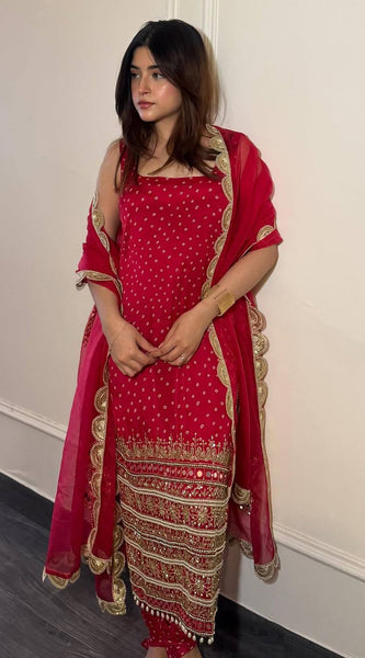 Pearl & Mirror Handwork Dresses