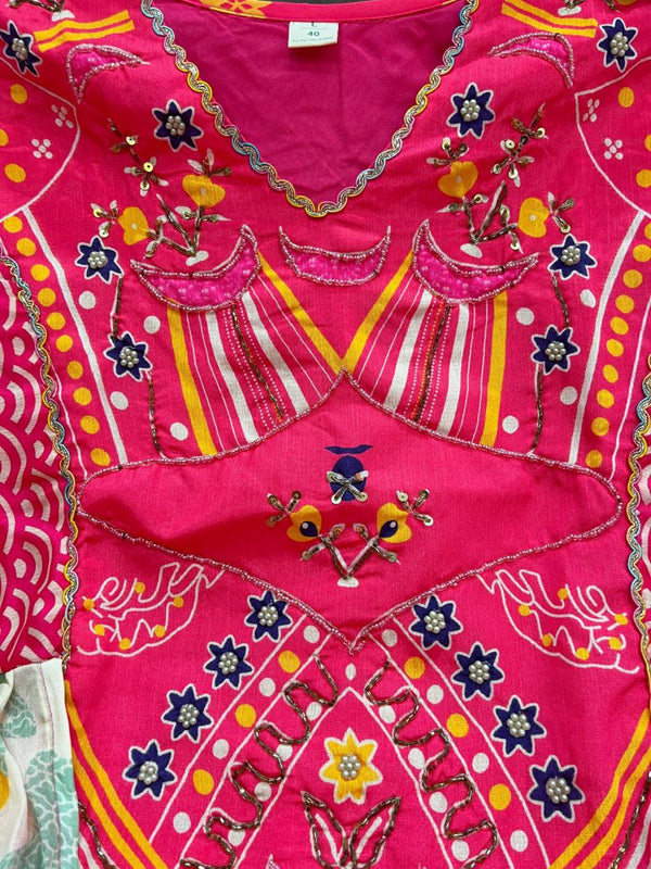 Premium Handwork Chinon Indo Western